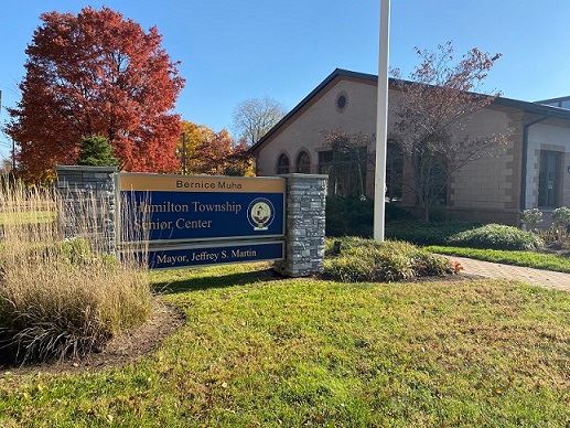Hamilton Senior Center Sign