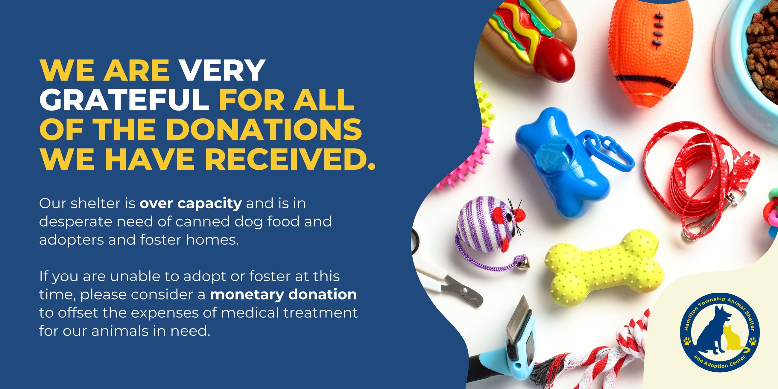 Animal Shelter Donation Info