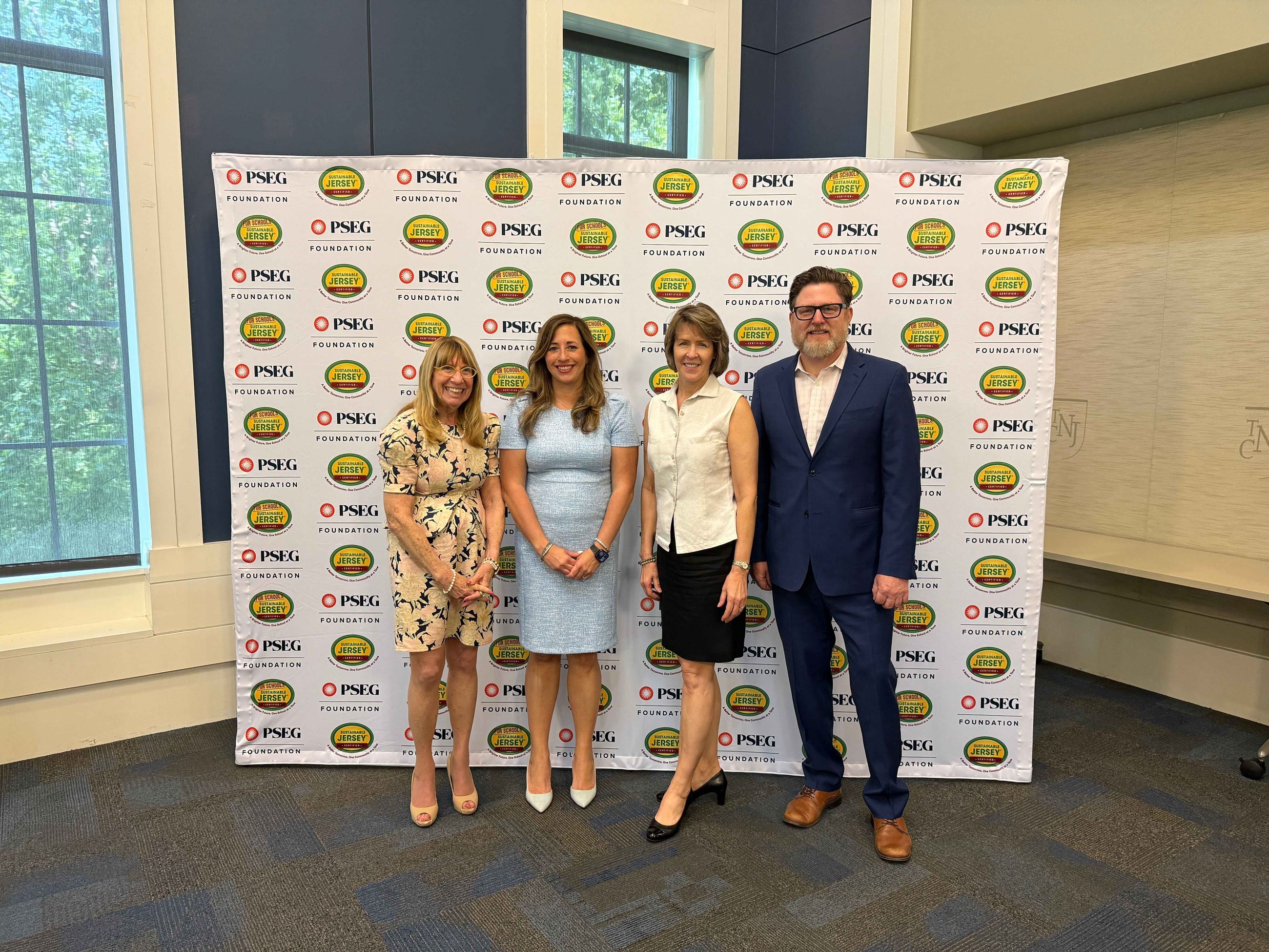 Group photo of Hamilton Receiving Sustainable Jersey Grant Award